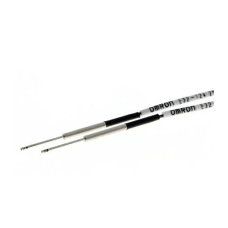 Omron E32-T24E 2M E32T24E2M OMRON Fibre optic sensor, through-beam, 0.81 mm dia right angle head, R10 fi..
